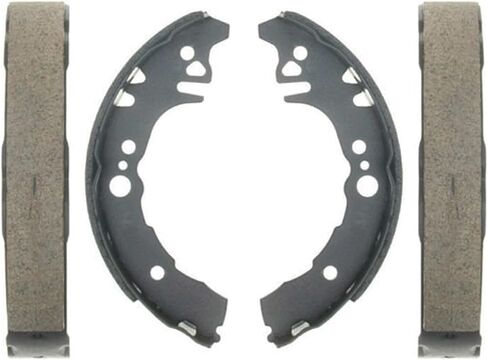Detroit Axle - Rear Brake Shoes for 2000-2005 Toyota Echo, Semi-Metallic Brake Shoes 2001 2002 2003 2004 Replacement in Saudi Arabia