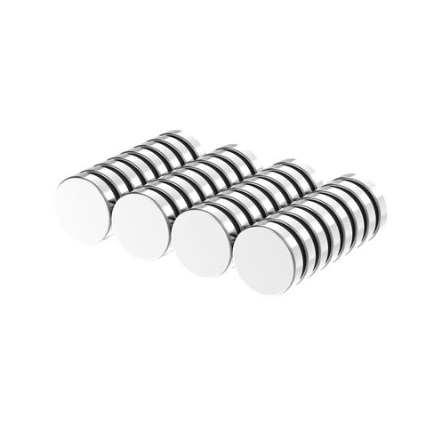 N52 Magnets- 9/16" D x 1/8" H - 32 Pack, Powerful Small Round Rare Earth Magnet, Super Strong Neodymium Disc Heavy Duty Magnets,NiCuNi Coating, 0.5625" Dia x 0.125 Thick Powerful Magnet in Saudi Arabia