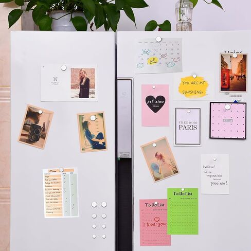 500 قطعة مغناطيس أرضي نادر صغير، 4 أحجام مختلفة مغناطيس صغير للثلاجة، DIY، الحرف اليدوية، السبورة البيضاء، المنمنمات، المكتب in Kuwait