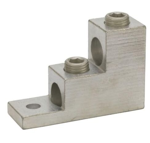 عروة لوحة 300T-2، سبائك الألومنيوم، 2 موصل، 300 مليون متر مكعب إلى 6 AWG، 600 فولت، تصنيف مزدوج (وحدة واحدة) in Kuwait