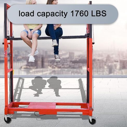 5 Inch Scaffolding Casters, Set of 4 Heavy Duty Baker Scaffold Wheels with Dual Locking Brakes, Rubber Casters Square 1-1/4" Stem Replacement for 6ft Baker Scaffold, 440LBS Capacity per Caster in Kuwait