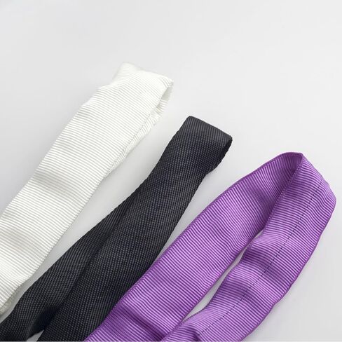 2pcs Spanset Aerial Hoop Lyra Rigging البوليستر جولة الرافعات حزام لأرجوحة اليوغا الحرير الجوي معلقة، 5300 رطل القدرة الرأسية، 10600 رطل سلة - حبال رفع بولي الثقيلة in Kuwait