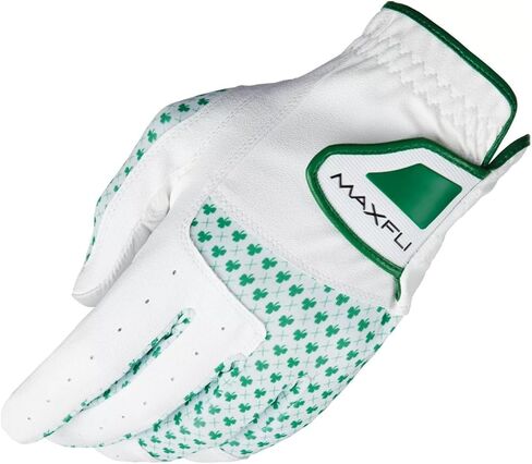 قفاز الجولف Maxfli شامروك 4 أوراق البرسيم تصميم عالمي مقاس واحد من الجلد المسامي in Kuwait