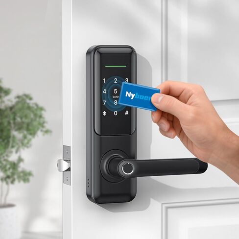 Nyboer RFID Key Fob Card for Smart Door Locks, 13.56MHz, Compatible with Tuya and TTLock Smart Systems in Saudi Arabia