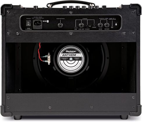 Blackstar ID:X-50 مجموعات رقمية عالية الطاقة 50 وات مضخم صوت جيتار مع 4 نطاقات EQ وتأثيرات مدمجة (أسود) in Kuwait