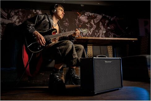 Blackstar ID:X-50 مجموعات رقمية عالية الطاقة 50 وات مضخم صوت جيتار مع 4 نطاقات EQ وتأثيرات مدمجة (أسود) in Kuwait