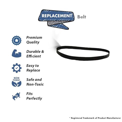 Replacement Part for Hoover FH51010 Vacuum Cleaner Non Stretch Belt # Compare to Part 440005536 in Saudi Arabia
