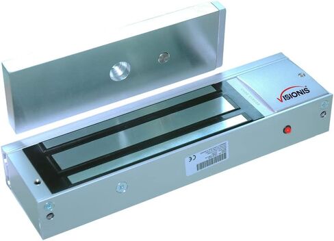 Visionis Indoor 1200LBS 500KG قوة الإمساك قفل الباب الكهرومغناطيسي الخارجي مع مستشعر LED لنظام التحكم في الوصول إلى الباب VIS-ML1200LED 12V 24V in Kuwait