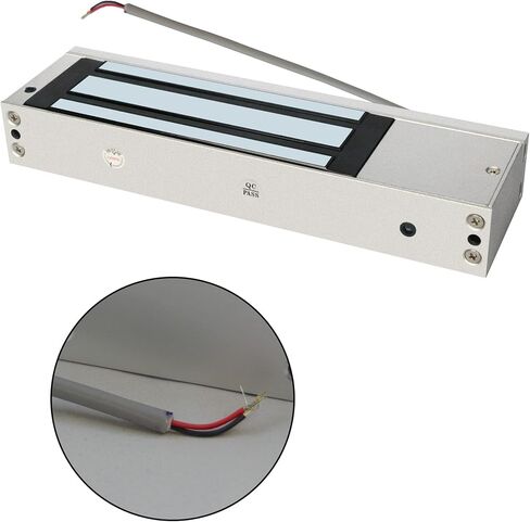 Visionis Indoor 1200LBS 500KG قوة الإمساك قفل الباب الكهرومغناطيسي الخارجي مع مستشعر LED لنظام التحكم في الوصول إلى الباب VIS-ML1200LED 12V 24V in Kuwait