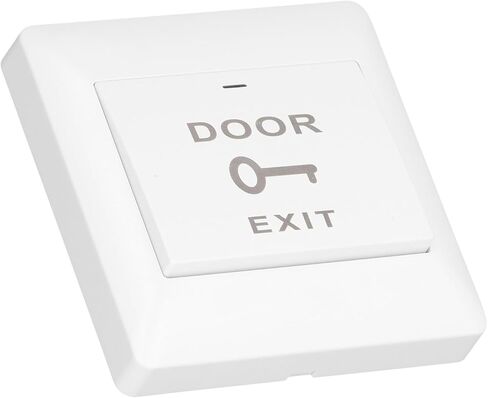 EVTSCAN 12V Access Control Door Exit Button, with WIFI APP Remote, Smart Gate Release Switch Panel, for Commercial Building, Office, School, Hospital in Saudi Arabia