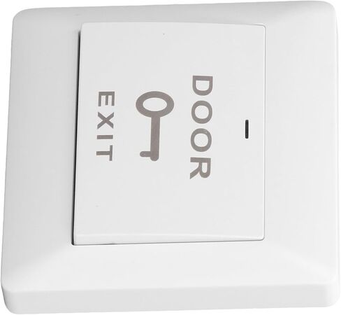 EVTSCAN 12V Access Control Door Exit Button, with WIFI APP Remote, Smart Gate Release Switch Panel, for Commercial Building, Office, School, Hospital in Saudi Arabia
