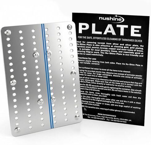 لوحة تنظيف Nushine Magic (كبيرة 230x 154mm) - تنظيف العديد من العناصر في وقت واحد! إعادة استخدام عدة مرات ، لا توجد مواد كيميائية قاسية. استخدم مع الغسيل الصودا (الشراء بشكل منفصل) in Kuwait