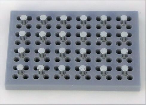 فاصل فصل الخرز المغناطيسي، رف حامل للوحة PCR سعة 96 بئرًا، وأنبوب شريط PCR، ولوحة بئر عميقة 96 بئرًا. تنقية البروتين DNA RNA. in Kuwait