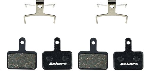 Quiet Semi-Metallic Bike Brake Pads - Compatible with Shimano Deore/MT200 ; Compatible with Tektro - Long-Lasting, Low-Noise, All-Weather & Heat-Resistant for MTB/Ebike (2 Pairs) in Saudi Arabia