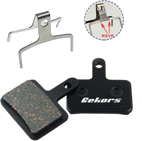 Quiet Semi-Metallic Bike Brake Pads - Compatible with Shimano Deore/MT200 ; Compatible with Tektro - Long-Lasting, Low-Noise, All-Weather & Heat-Resistant for MTB/Ebike (2 Pairs) in Saudi Arabia