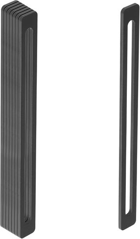 8 Pack 12" x 1" Steel Slotted Flat Mending Plates, 3/8" Slot Hole Adjustable Flat Straight Brace, 5/32" Thick in Saudi Arabia