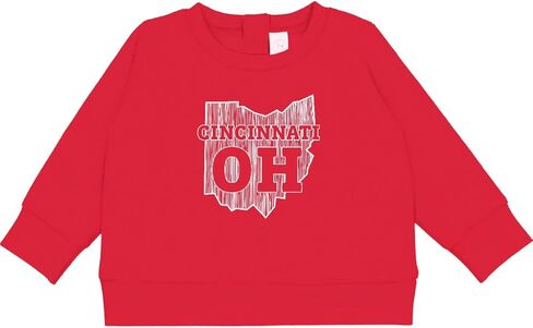 inktastic Cincinnati OH Baby Sweatshirt in Saudi Arabia