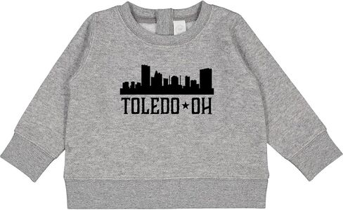 inktastic Toledo Ohio City Skyline Baby Sweatshirt in Saudi Arabia