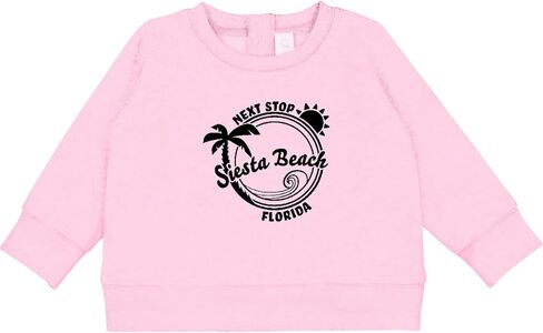 inktastic Next Stop- Siesta Beach, Florida Baby Sweatshirt in Saudi Arabia