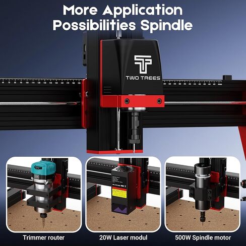 TWOTREES Risers Extra Machine لآلة نقاش الليزر ، عمود دعم 8 PCS 75 مم ، زيادة 6 بوصة لآلة نقش ليزر قياسية M5 in Kuwait