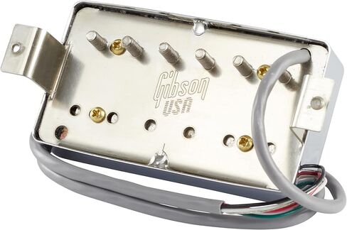 Gibson 490R Modern Classic Rhythm Humbucker Pickup, Double Black with Chrome Cover in Saudi Arabia