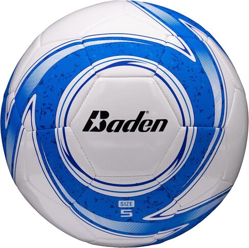 Baden Z-Series Soccer Ball – Size 3, 4, or 5 – Machine Stitched Durable Ball for Outdoor Play, Camps, Practice & Training – Cushioned Cover with Reinforced Bladder in Saudi Arabia