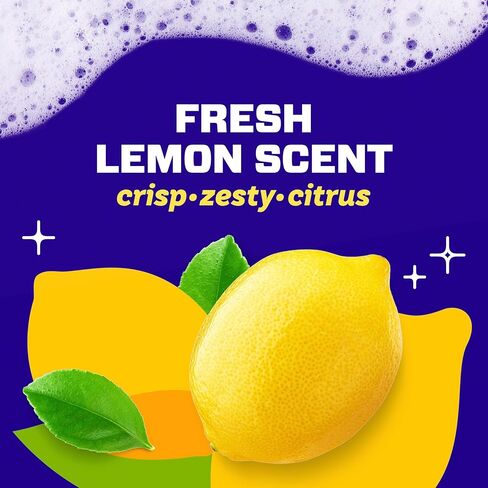 Mr. Clean Magic Eraser Sponge, Bathroom, Shower, Tub Cleaner, Soap Scum Remover, Bathroom Cleaning Supplies, Dawn Cleaning Power with Lemon Scent, Shower & Tub, 6ct in Kuwait