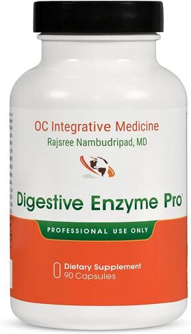 Digestive Enzyme Pro by Dr. Rajsree, MD | Full Spectrum Digestive Enzyme Support for Gas, Bloating & Indigestion | with Betaine, Pepsin, Ox Bile & Pancreatin | 90 Capsules in Saudi Arabia