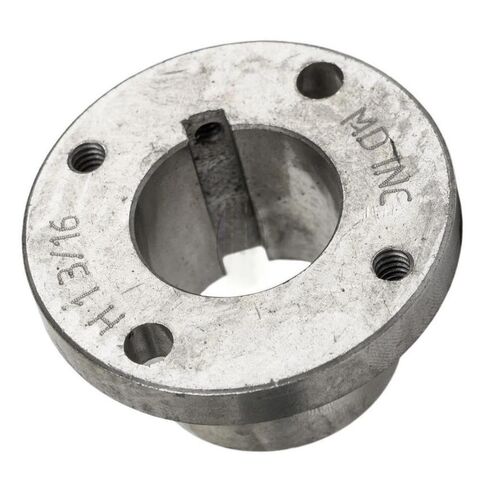 BK52H/H-1-3/16 Cast Iron 5" Single Groove Pulley Belt B Section 5L w/ 1-3/16" Sheave Bushing - for Masterdrive Mechanical Power Transmission Pulley Replacement - Heavy Duty Industrial Pulley - Gray in Saudi Arabia