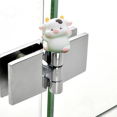Cute Mini Creative Joyful Cow Hinge Heads Decorative Topper Set 3PCS, Home Decoration,Magnetic Hinge Head Toppers Door Hinge in Saudi Arabia