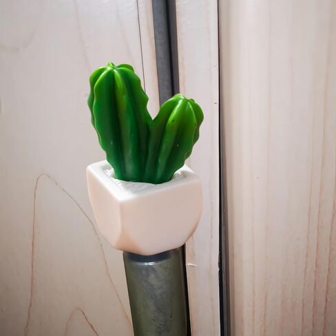 Cute Mini Creative Double Headed Cactus Hinge Heads Decorative Topper Set 6PCS, Home Decoration,Magnetic Hinge Head Toppers Door Hinge in Saudi Arabia