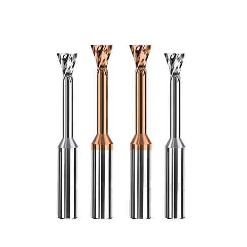 1PC 75° Carbide Dovetail Mill Cutter, CNC Tool,4-Flute, Diameter:1mm-20mm(75°-Uncoated,2.5x50L) in Saudi Arabia