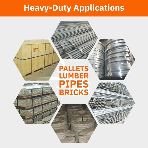 ملف الربط الفولاذي - 3/4 بوصة × 0.020 بوصة × 760 قدمًا، لفة ربط معدنية، قوة كسر 1400 رطل، مجموعة أدوات ربط البليت شديدة التحمل للشحن والتعبئة الصناعية in Kuwait