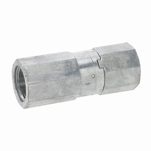 خط وقود Husky Safe-T-Break الانفصالي، صنع في الولايات المتحدة الأمريكية، 3/4 بوصة NPTF أنثى × 3/4 بوصة NPTF أنثى، صمام أمان غير قابل لإعادة الاتصال، موديل 002273 in Kuwait