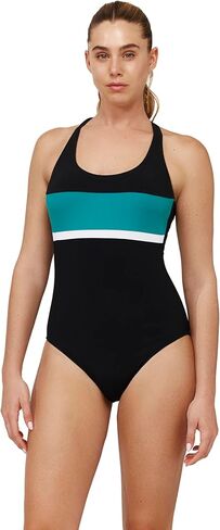 Gottex Free Sport Scoop Neck One Piece Swimwear - Built-in Soft Cups, Racerback, Adjustable Straps, Mesh Side Detail in Saudi Arabia