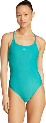 adidas Women's Iconisea Ribbed Padded Thin Straps Swimsuit in Saudi Arabia