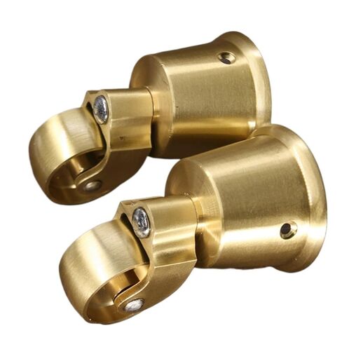2 قطعة أثاث نحاسي عالمي عجلة 360 درجة خزانة دوارة عجلة الطاولة كوب مستدير عربة الطعام عجلات عربة اليد in Kuwait