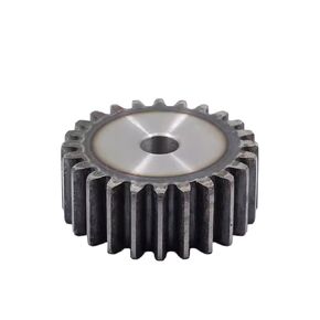 Flat Gear 1.5M-20T 21T 22T 23T 24T 25T 45# Steel Cylindrical Height 15mm 1Pcs(1.5M 23 Teeth) in Saudi Arabia