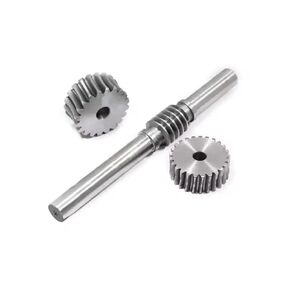 1.5 Modulus 35 Teeth Reducer Worm Gear Rod Transmission Ratio 1:35 45# Steel 1Pcs in Kuwait