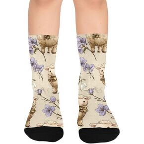 جوارب Lambs and Bloom للمشي لمسافات طويلة - جوارب شتوية حرارية سميكة دافئة للأطفال الصغار للأولاد والبنات للمدرسة، والارتداء اليومي والأنشطة الخارجية in Kuwait