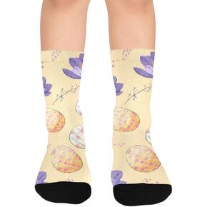 جوارب التنزه على شكل بيضة عيد الفصح من Crocus - جوارب شتوية حرارية سميكة دافئة للأولاد والبنات الصغار للمدرسة، والارتداء اليومي والأنشطة الخارجية in Kuwait