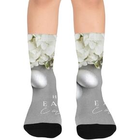 الحد الأدنى من جوارب عيد الفصح الفنية للمشي لمسافات طويلة - جوارب شتوية حرارية سميكة دافئة للأطفال الصغار للأولاد والبنات للمدرسة، والارتداء اليومي والأنشطة الخارجية in Kuwait