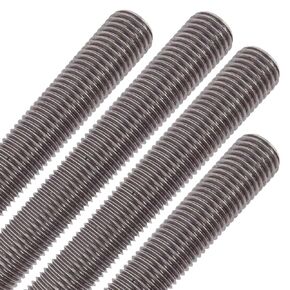 Conquest Fasteners Type 316 Stainless Steel Fully Threaded Rod, 1/2" -13 Thread Size, 24" Length Right Hand Threads (4 Pack) in Kuwait