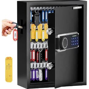 صندوق قفل المفتاح الإلكتروني ذو 103 وضعيات شديدة التحمل من KornerBatl مع فتحة مفتاح مضادة للسرقة وعلامات خروج للمفاتيح، حامل جداري لصندوق المفاتيح مع رمز للمكتب المنزلي in Kuwait