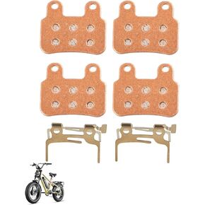 قطعتان من وسادات فرامل الدراجة الإلكترونية البديلة تناسب Ridstar Q20 Q20 Pro H26 Pro E-Bicycles XD-KLBS-DOTS وXOD فرجار الفرامل الهيدروليكية للخلف الأمامي in Kuwait