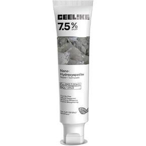 7.5% Hydroxyapatite Toothpaste – Strengthens Enamel, Protects Gums & Freshens Breath – Fluoride-Free, Ideal for Sensitive Teeth, 120g (2) in Kuwait