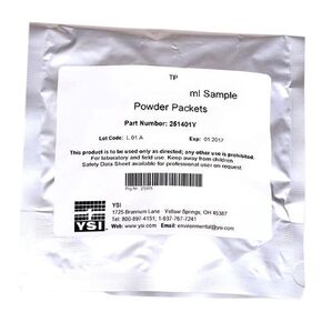 مسحوق كاشف الكلور الخالي من YSI 251401Y DPD لـ pHotoFlex و900 مقياس ألوان الكلور، معتمد من وكالة حماية البيئة (EPA)، حجم 10 مل، نطاق من 0.02 إلى 2 ملجم/لتر (عبوة من 100) in Kuwait