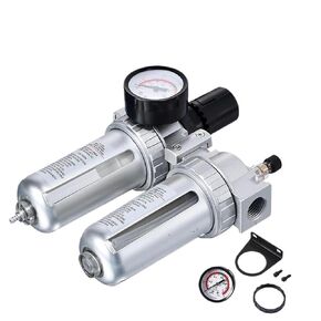 SFC400 1/2 SFC300 3/8 SFC200 1/4 فلتر الهواء أجزاء هوائية منظم فاصل الزيت عن الماء فخ منظم صمام للضاغط (SFC-300) in Kuwait