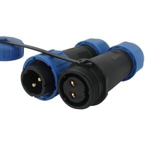 LD16 LD20 Connector Male Plug and Female Socket 2/3/4 Pin Panel Mount Wire and Cable Connectors(LD28 Square,4P) in Kuwait