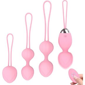 4 Kegel Balls for Women Tightening Exercise Set, Different Kegel Weights for Pelvic Floor Muscle, Pelvic Floor Trainer System for Beginners & Advance (Purple) in Saudi Arabia
